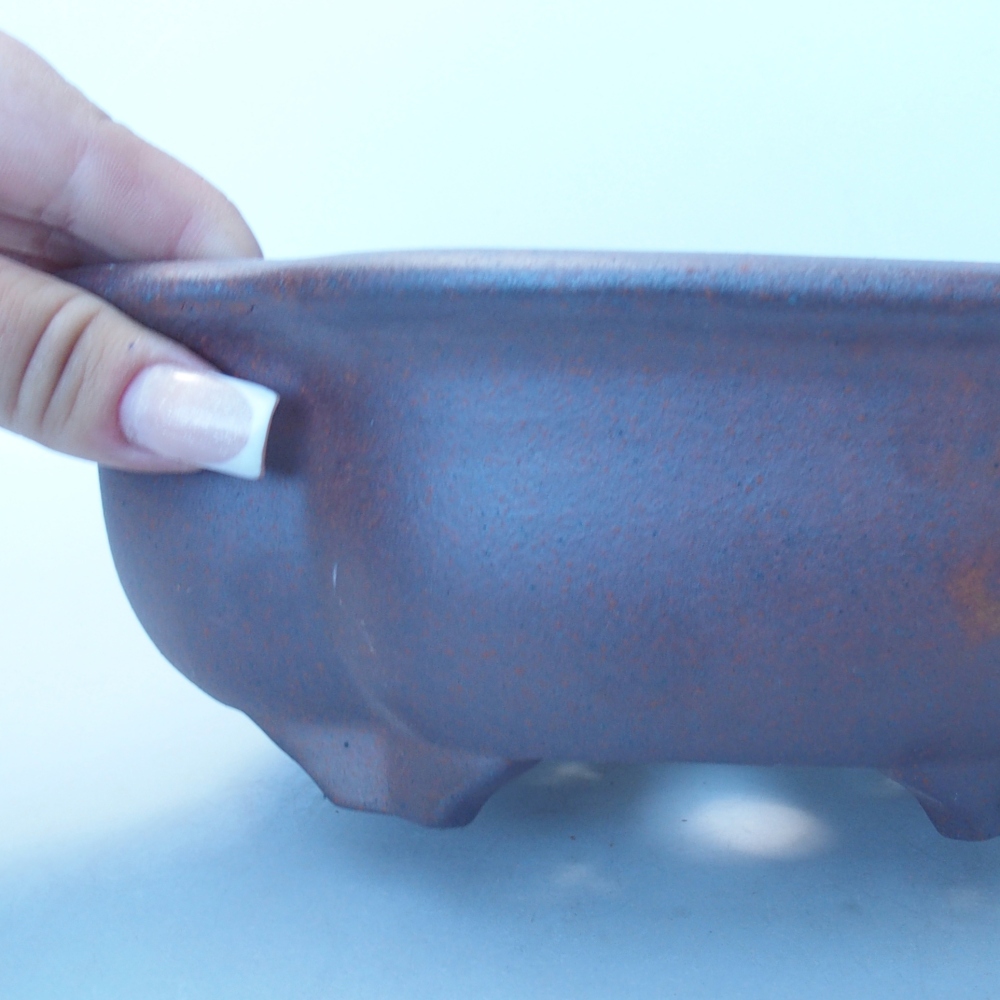 Bowl 20,5 x 17,5 x 7 cm brown