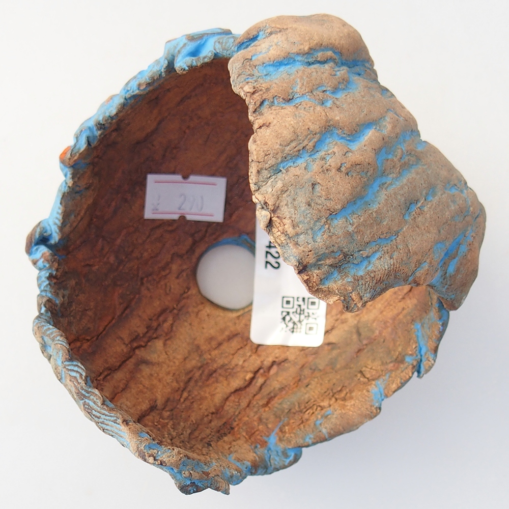 Ceramic Shell 10 x 8,5 x 10 cm , yellow