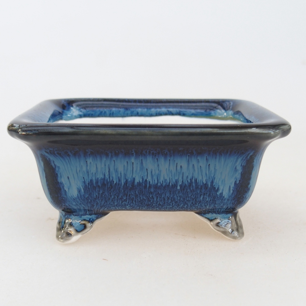 Mini bonsai bowl 7 x 5,5 x 3 cm, colour blue