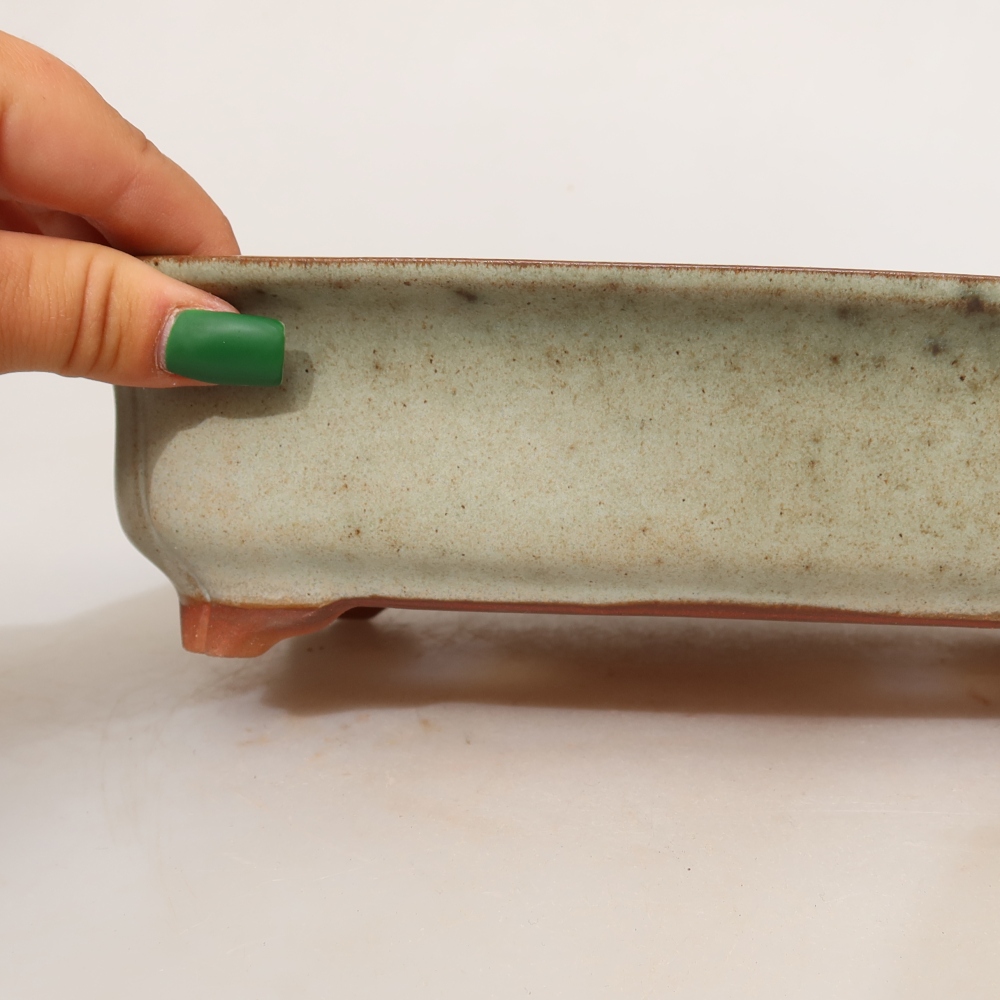 Ceramic Bowl, 24 x 17 x 6 cm, beige