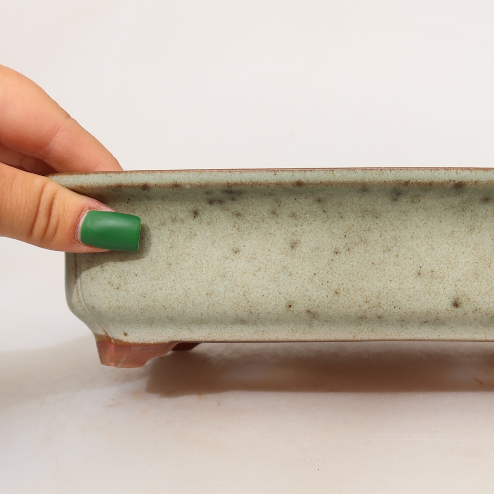 Ceramic Bowl, 24 x 17 x 6 cm, beige