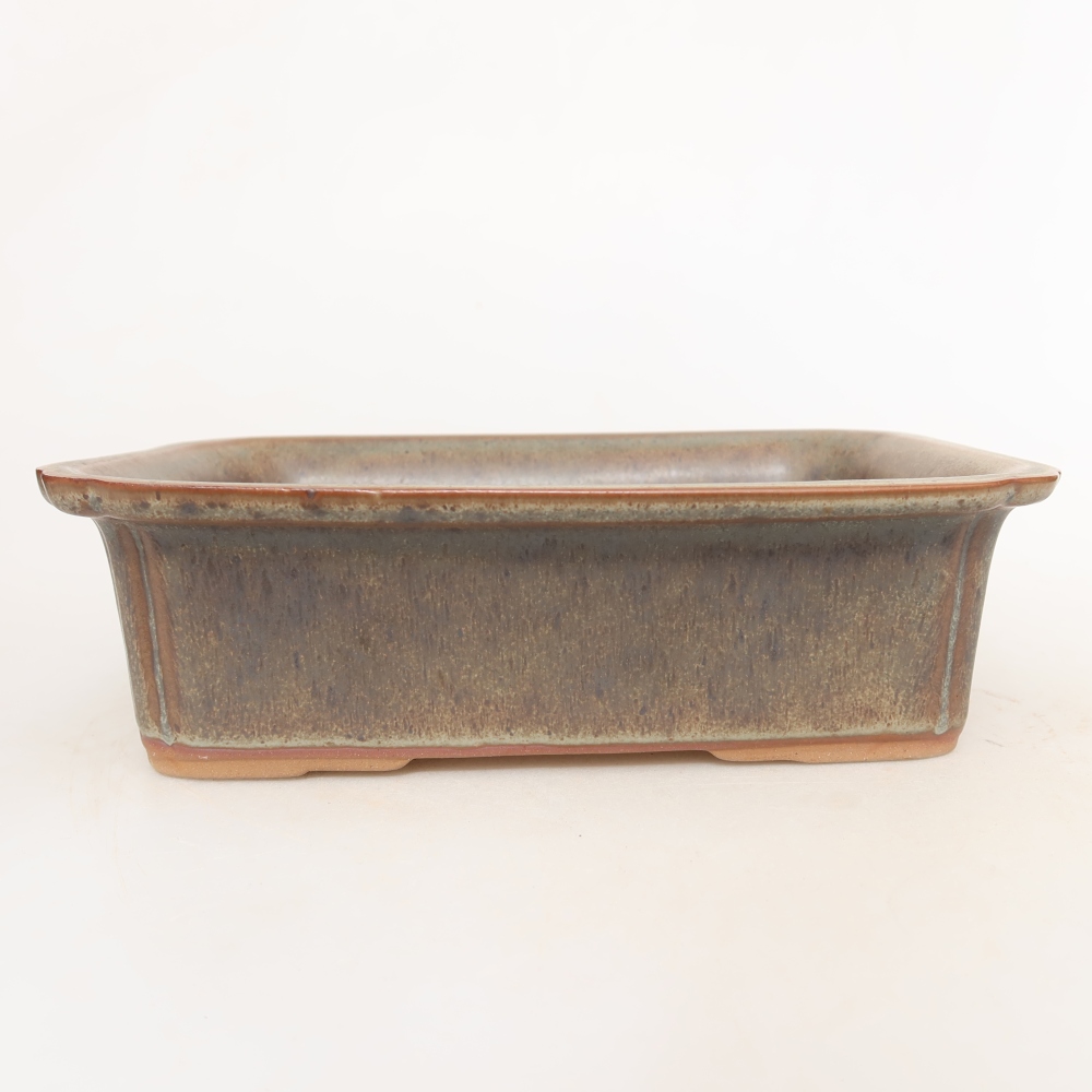 Ceramic Bowl, 20 x 15.5 x 5.5 cm, brown