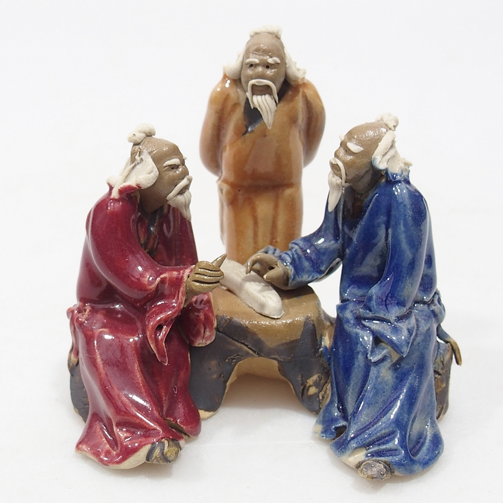 Ceramic figurine - Sages