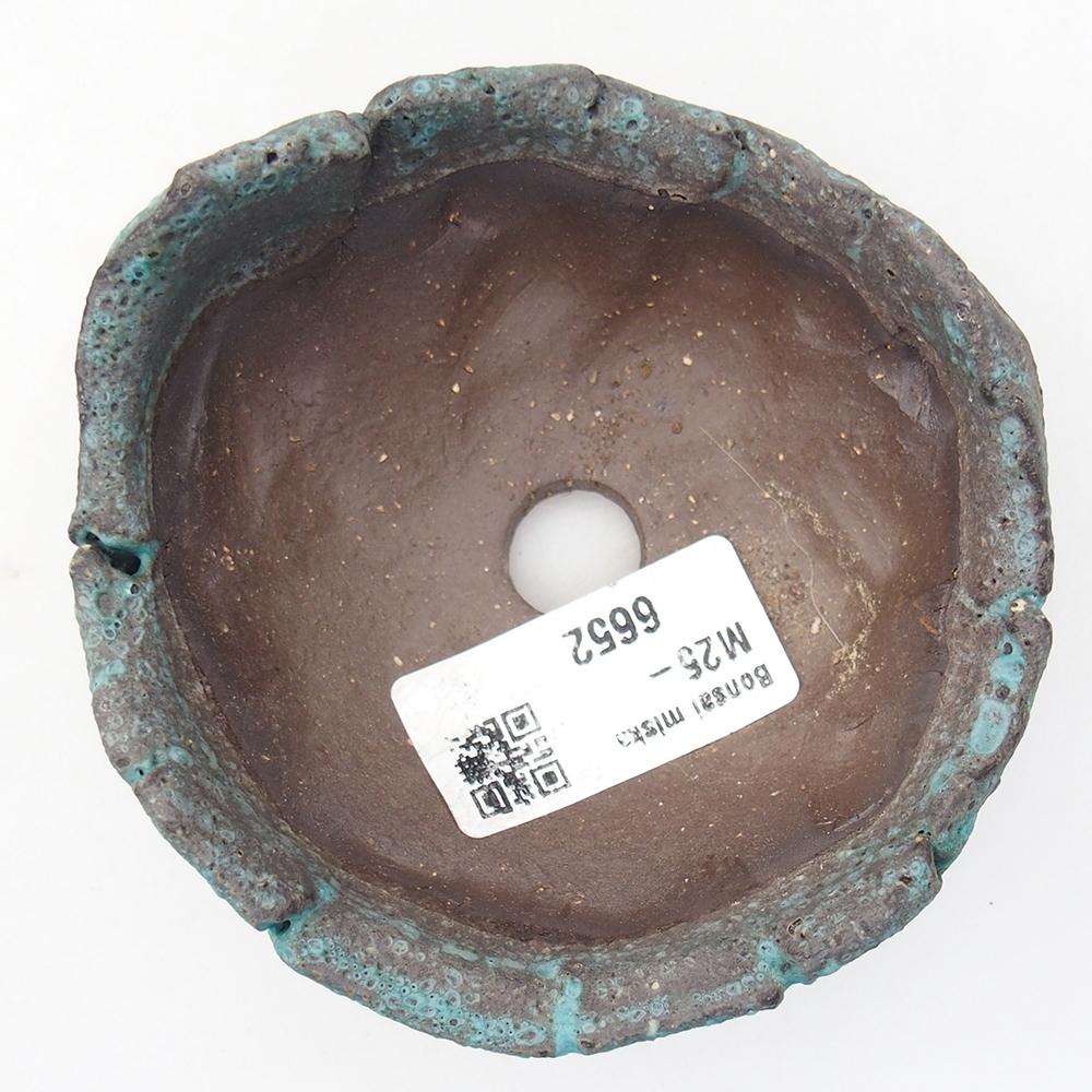 Ceramic Shell 9 x 9 x 5 cm , colour blue