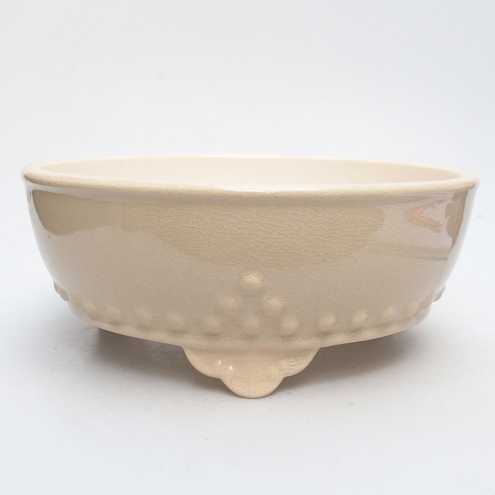 Bowl 21 x 21 x 8,5 cm beige