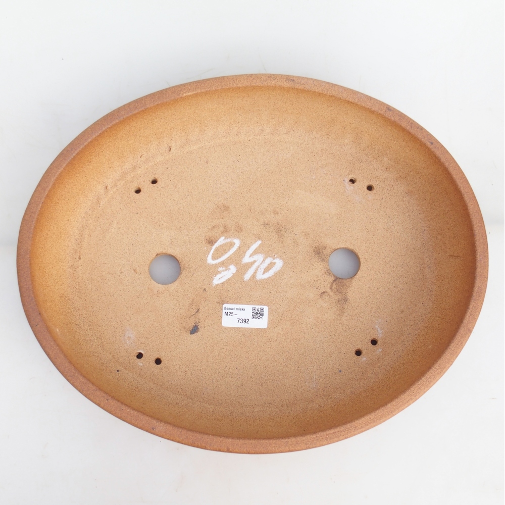 Bonsai bowl 38,5 x 31 x 8,5 cm , colour brown
