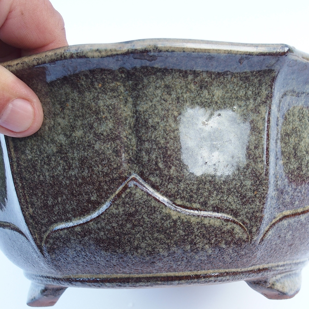 Bowl 25 x 25 x 10 cm grey