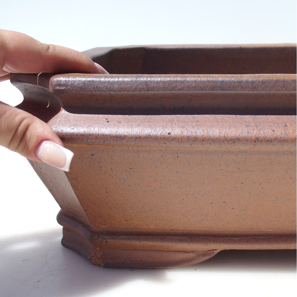 Bowl 41,5 x 29 x 12 cm brown - PERSONAL COLLECTION OR PALLET TRANSPORT ONLY