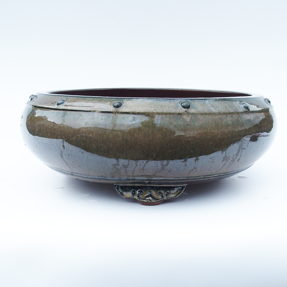 Bowl 41 x 41 x 13,5 cm grey