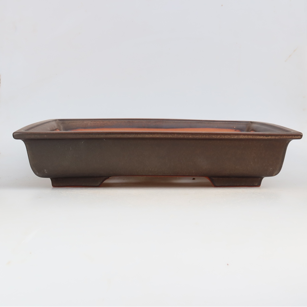 Ceramic Bowl  36 x 23 x 8 cm, brown - IN-STORE PICKUP ONLY or pallet shipping