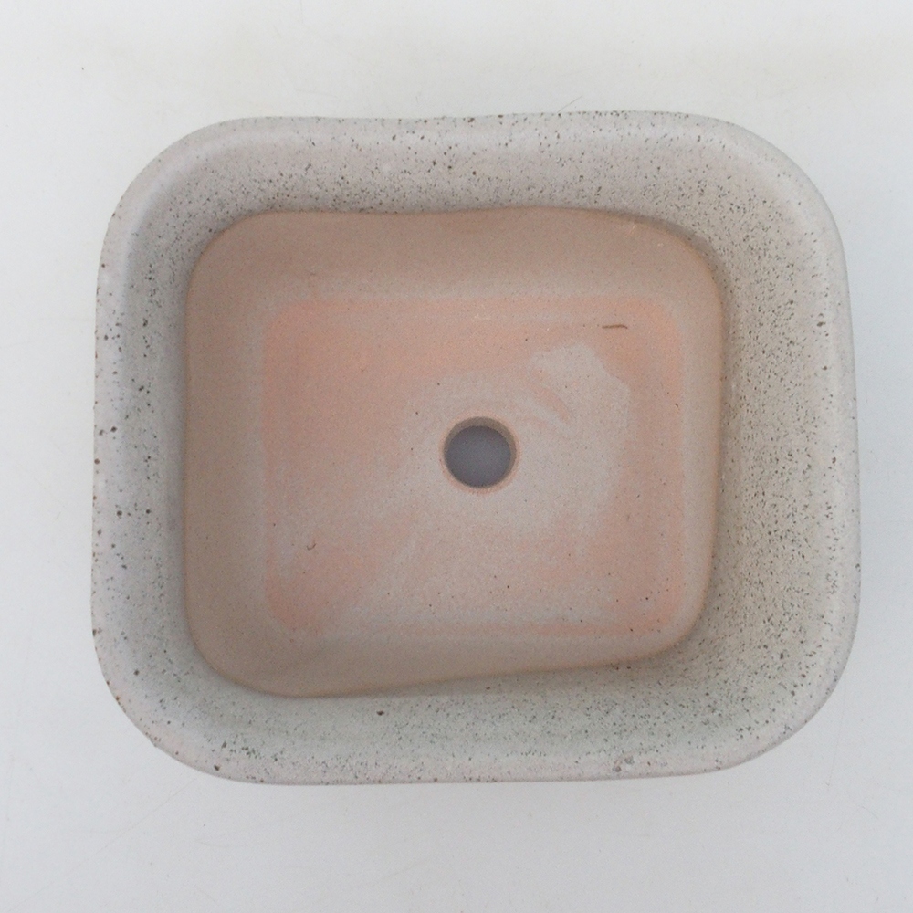 Bonsai bowl H38 - 12 x 10 x 5.5 cm. - blue