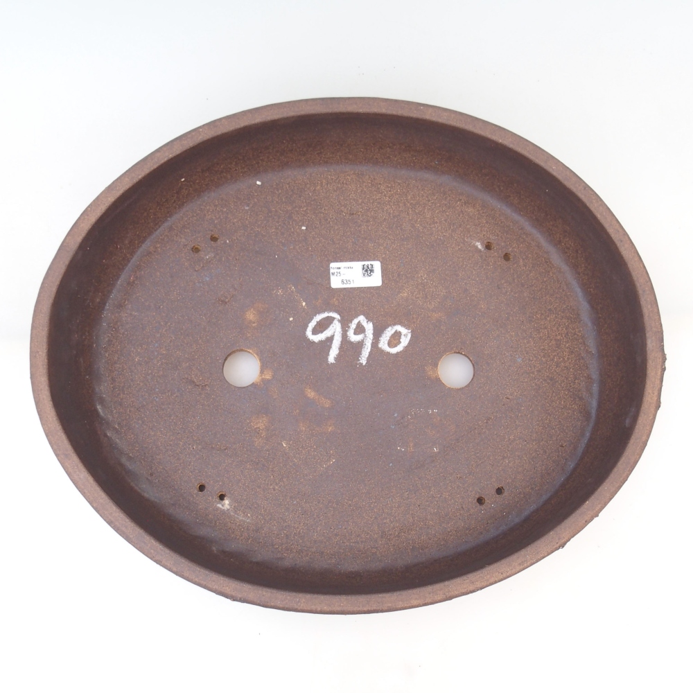 Bonsai bowl 45 x 37 x 9,5 cm , colour brown - PERSONAL COLLECTION ONLY or pallet transport