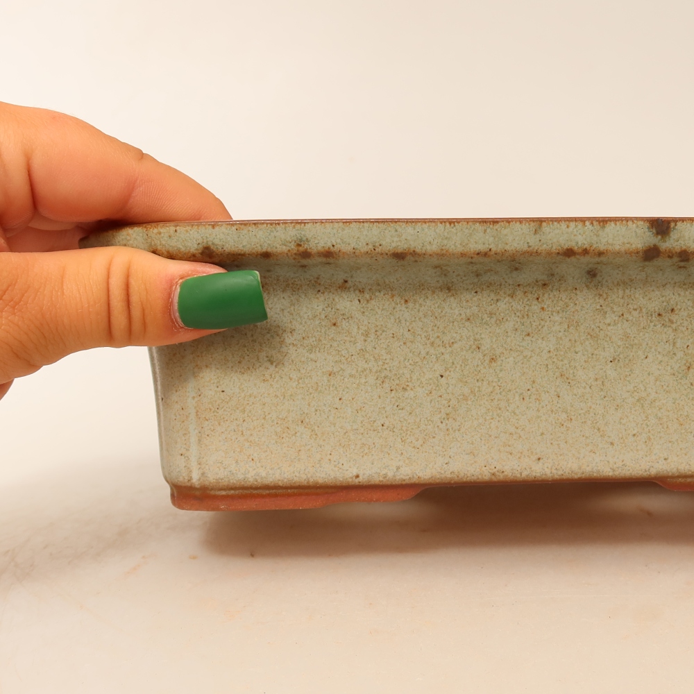 Ceramic Bowl, 20 x 15.5 x 5.5 cm, beige