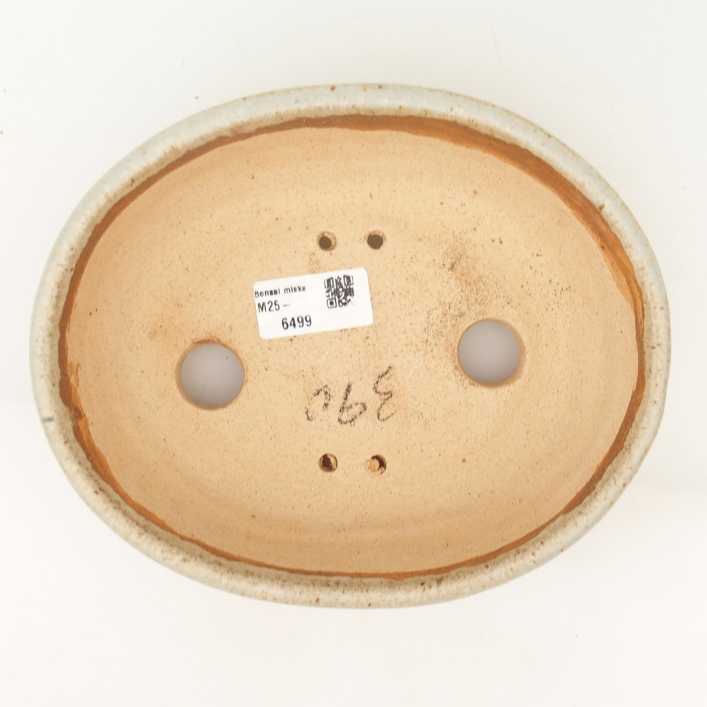 Bonsai bowl 20 x 16 x 6,5 cm , colour beige