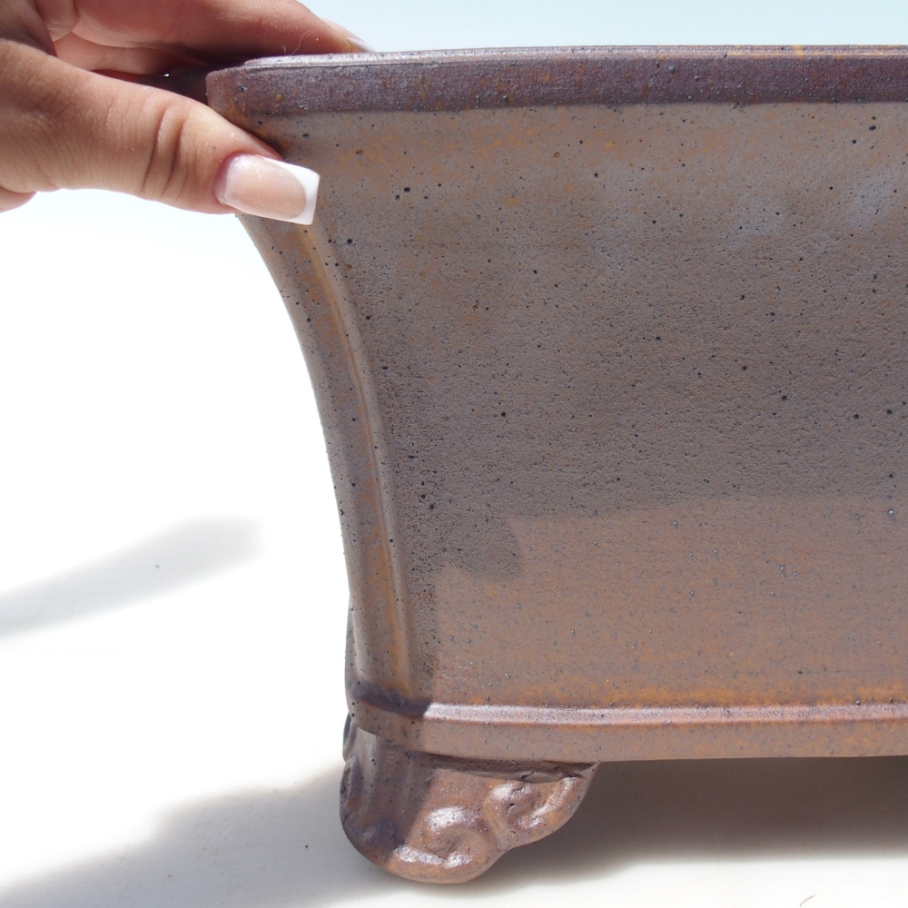 Bowl 31 x 31 x 19,5 cm brown