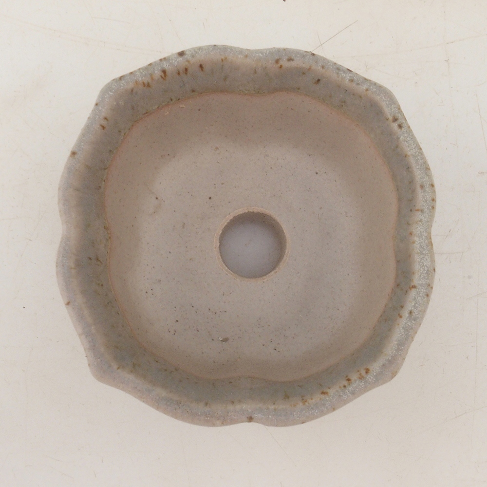 Bonsai bowl H95 - 7.5 x 7.5 x 4 cm - beige