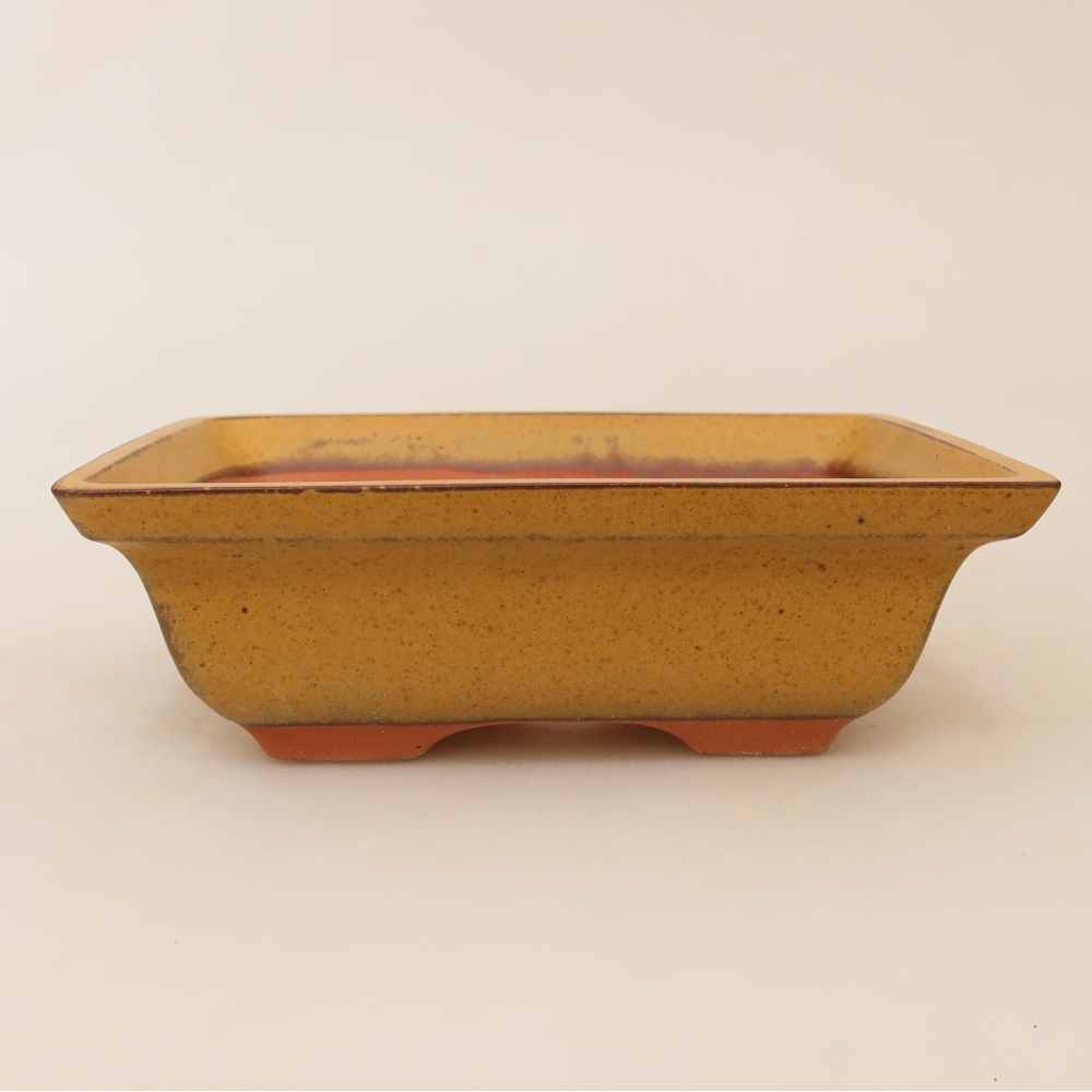 Ceramic Bowl  14.5 x 10 x 5 cm, yellow