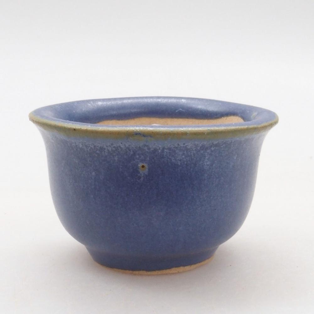 Mini bonsai bowl 4,5 x 4,5 x 3 cm, color blue