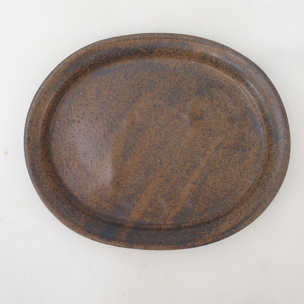 Bonsai bowl oval S - 20 x 16.5 x 1.5 cm