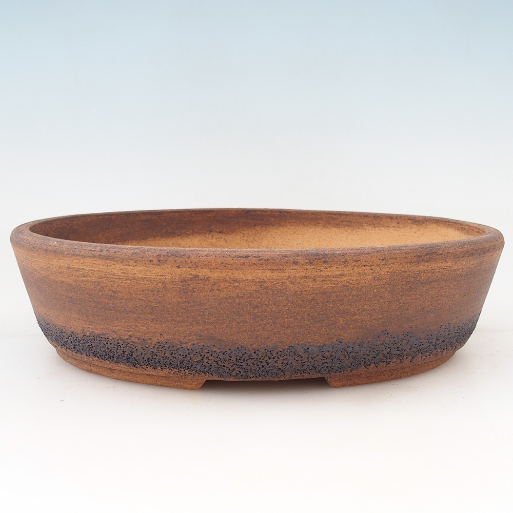 Bonsai bowl 29 x 23 x 7,5 cm , colour brown