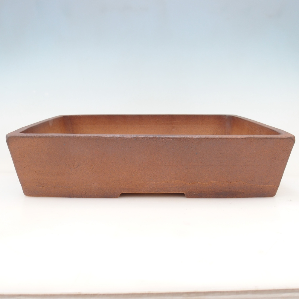 Bonsai bowl 41,5 x 33 x 9 cm , colour brown - PERSONAL COLLECTION OR PALLET TRANSPORT ONLY
