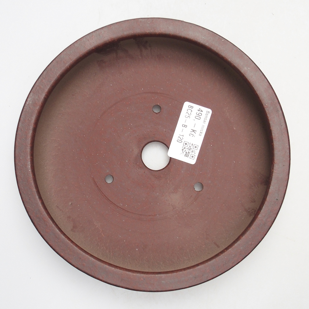 Bowl 18 x 18 x 4 cm brown-red