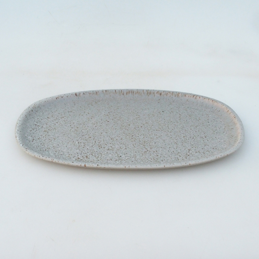 Ceramic bowl H15 -25 x 15 x 1 cm - beige