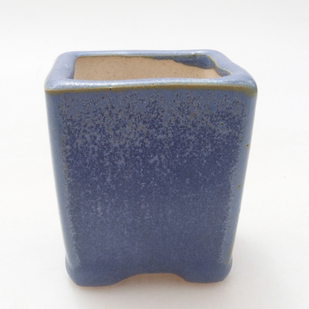 Mini bonsai bowl 4 x 4 x 4,5 cm, color blue