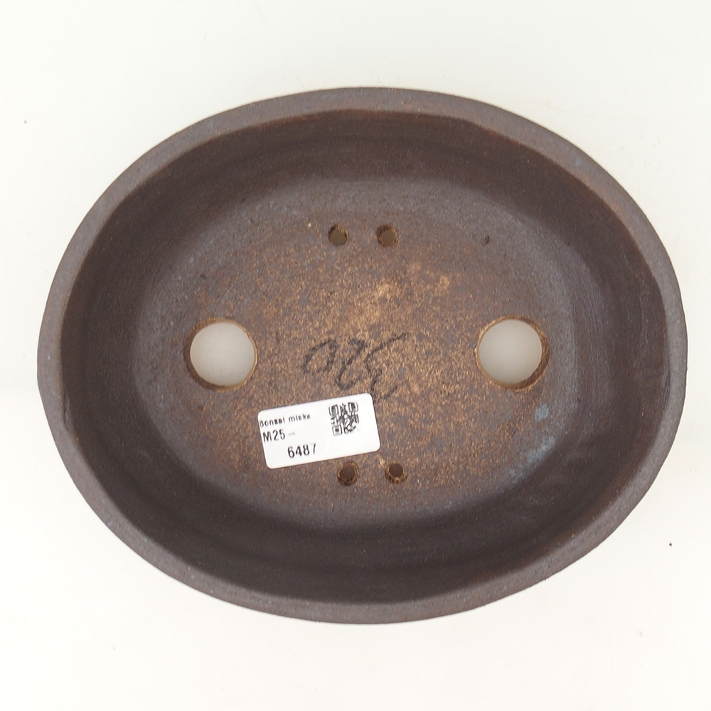 Bonsai bowl 20 x 16 x 6 cm , colour brown
