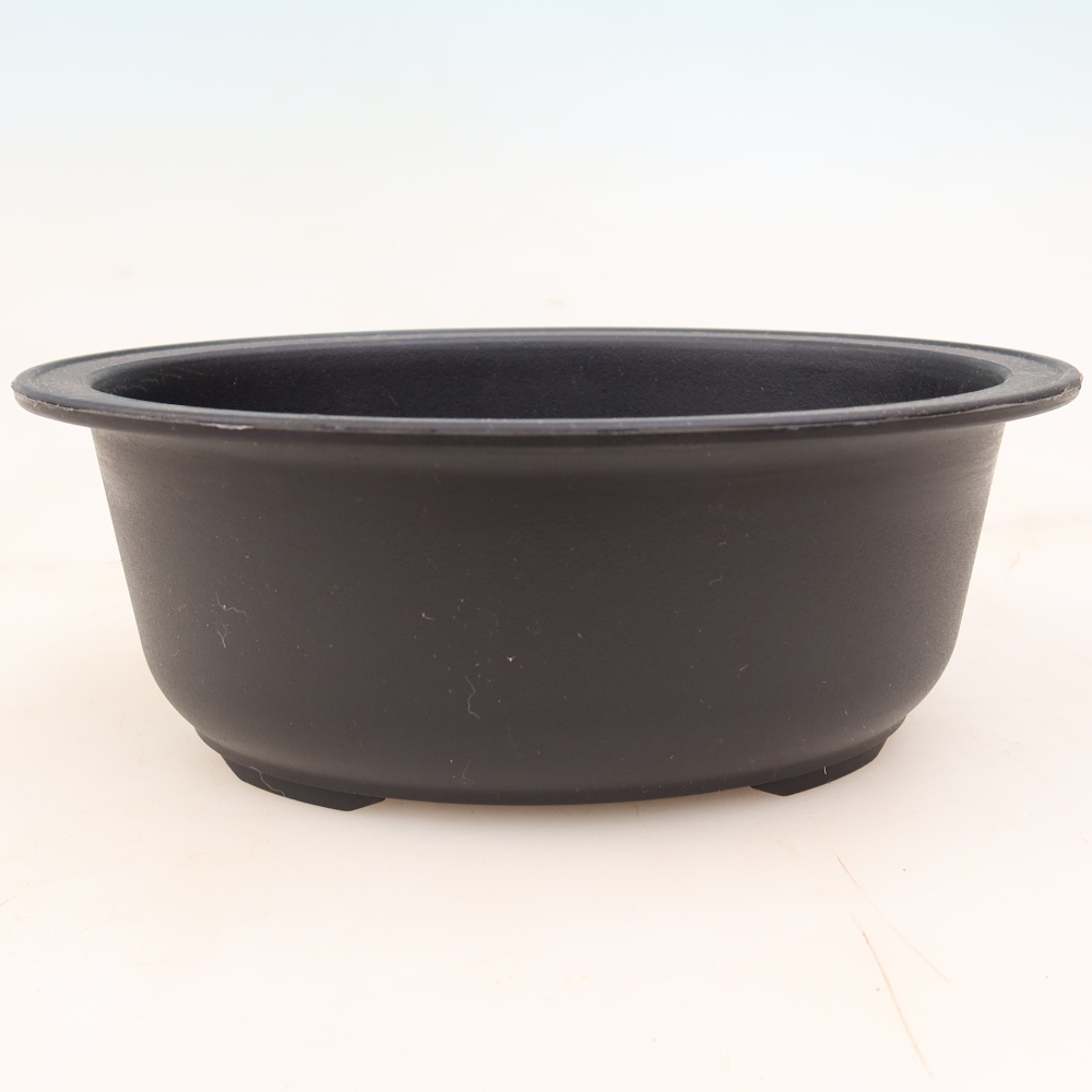 MP-27 Black Plastic Bonsai Pot - 18.5 x 14.5 x 7 cm