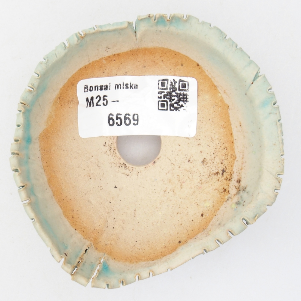 Ceramic Shell 7,5 x 8 x 4 cm , colour blue