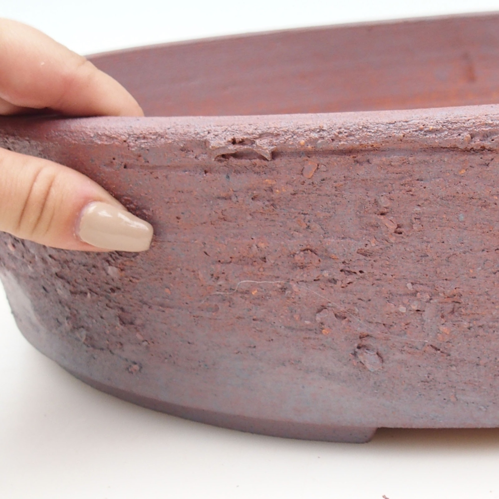 Bonsai bowl 44 x 37 x 9 cm , metal colour - PERSONAL COLLECTION or pallet transport ONLY