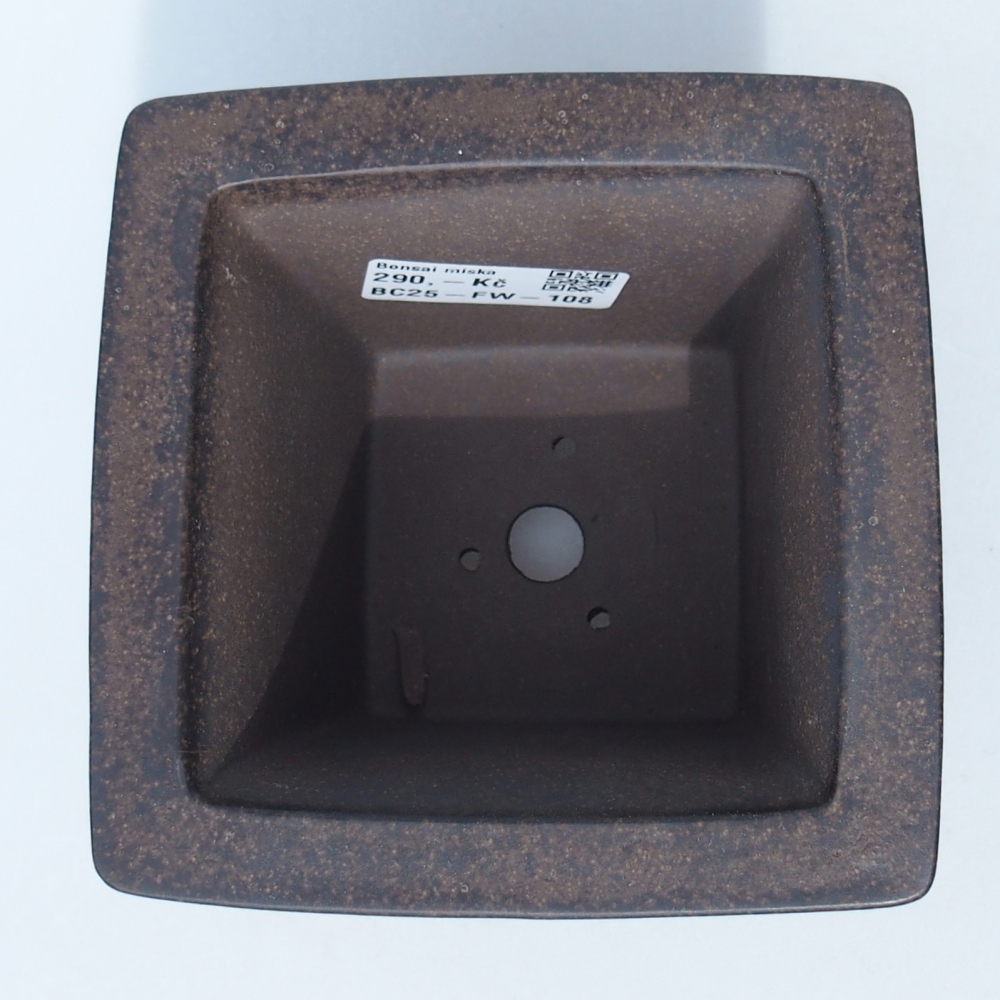 Bowl 11,5 x 11,5 x 9 cm brown ochre