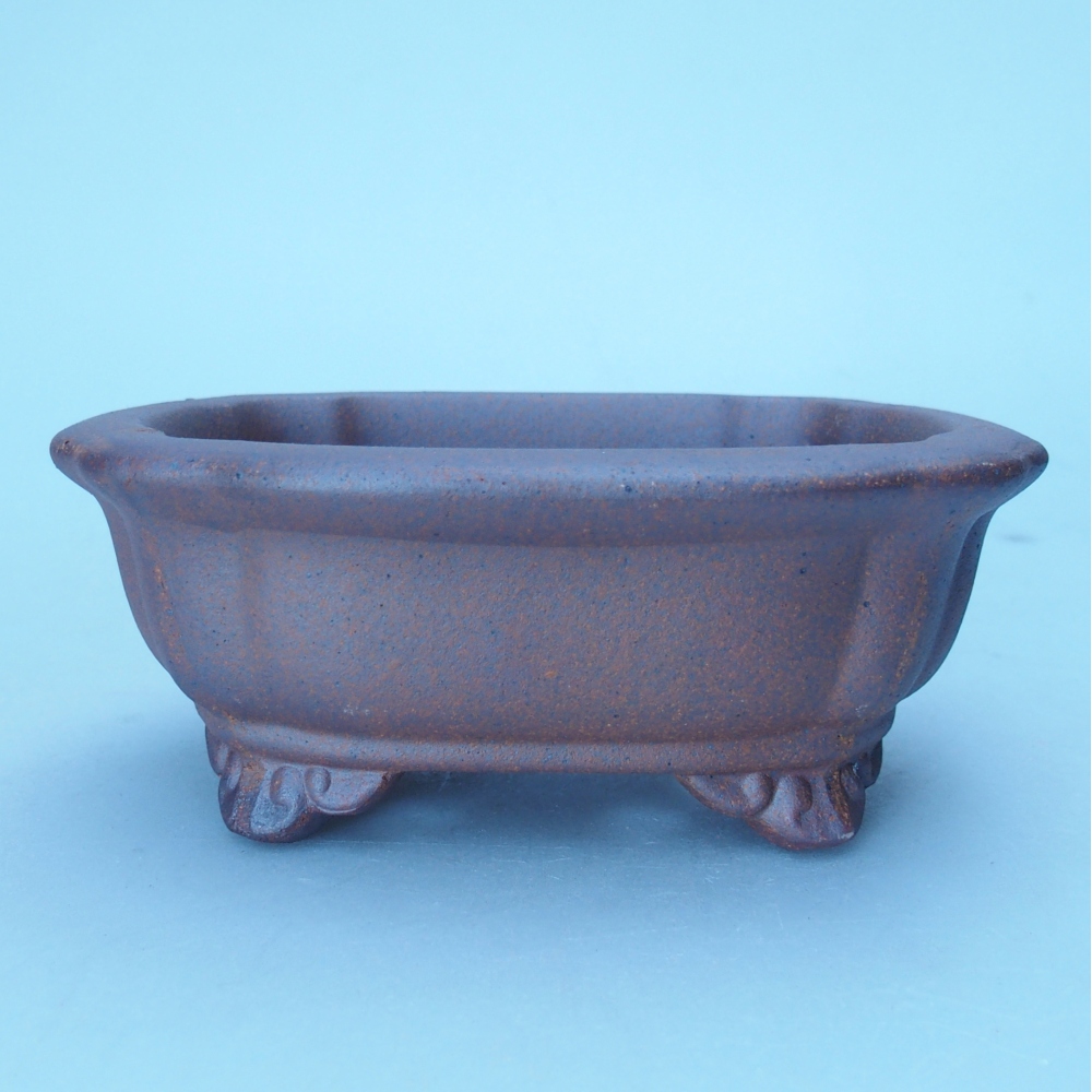 Bowl 12 x 10 x 5 cm brown