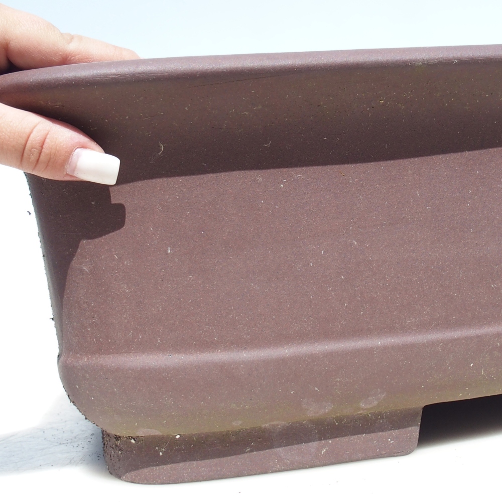 Bonsai bowl 65 x 48 x 16 cm - brown