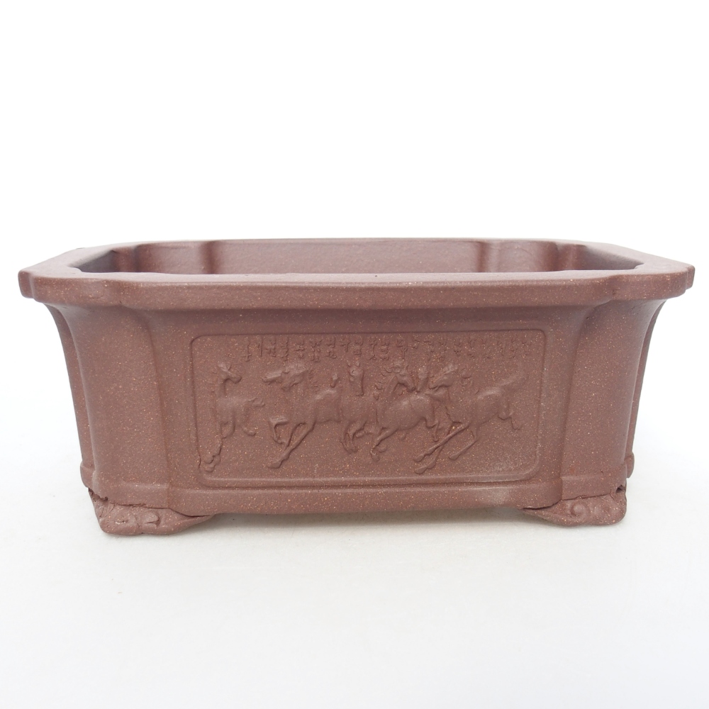 Bowl 17,5 x 13,5 x 6,5 cm brown