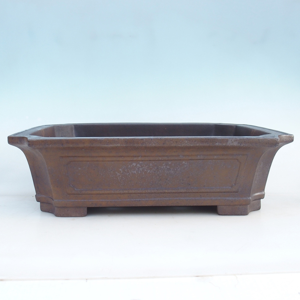 Bowl 48 x 38 x 13 cm brown - PERSONAL COLLECTION OR PALLET TRANSPORT ONLY