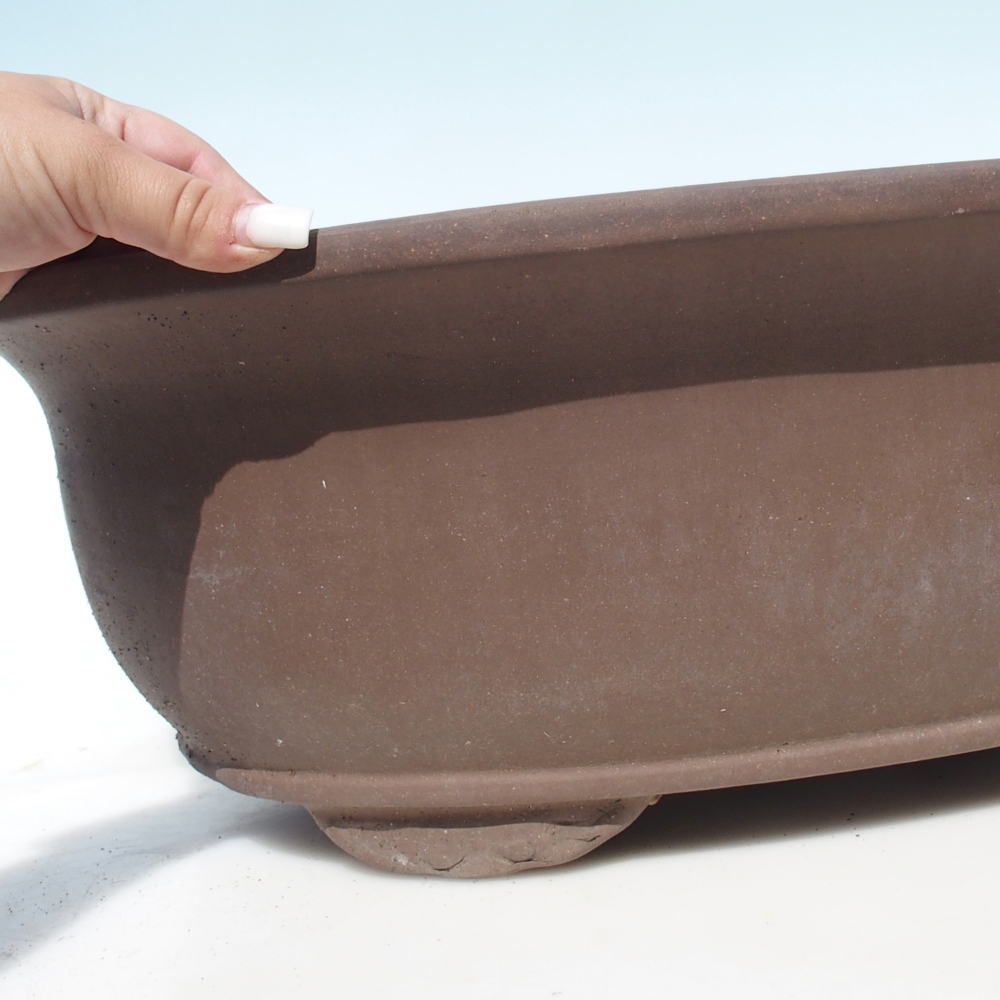 Bonsai bowl 52,5 x 38,5 x 18 cm - brown