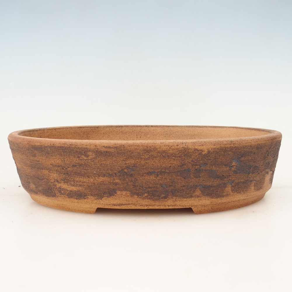 Bonsai bowl 32,5 x 25 x 8 cm , colour brown