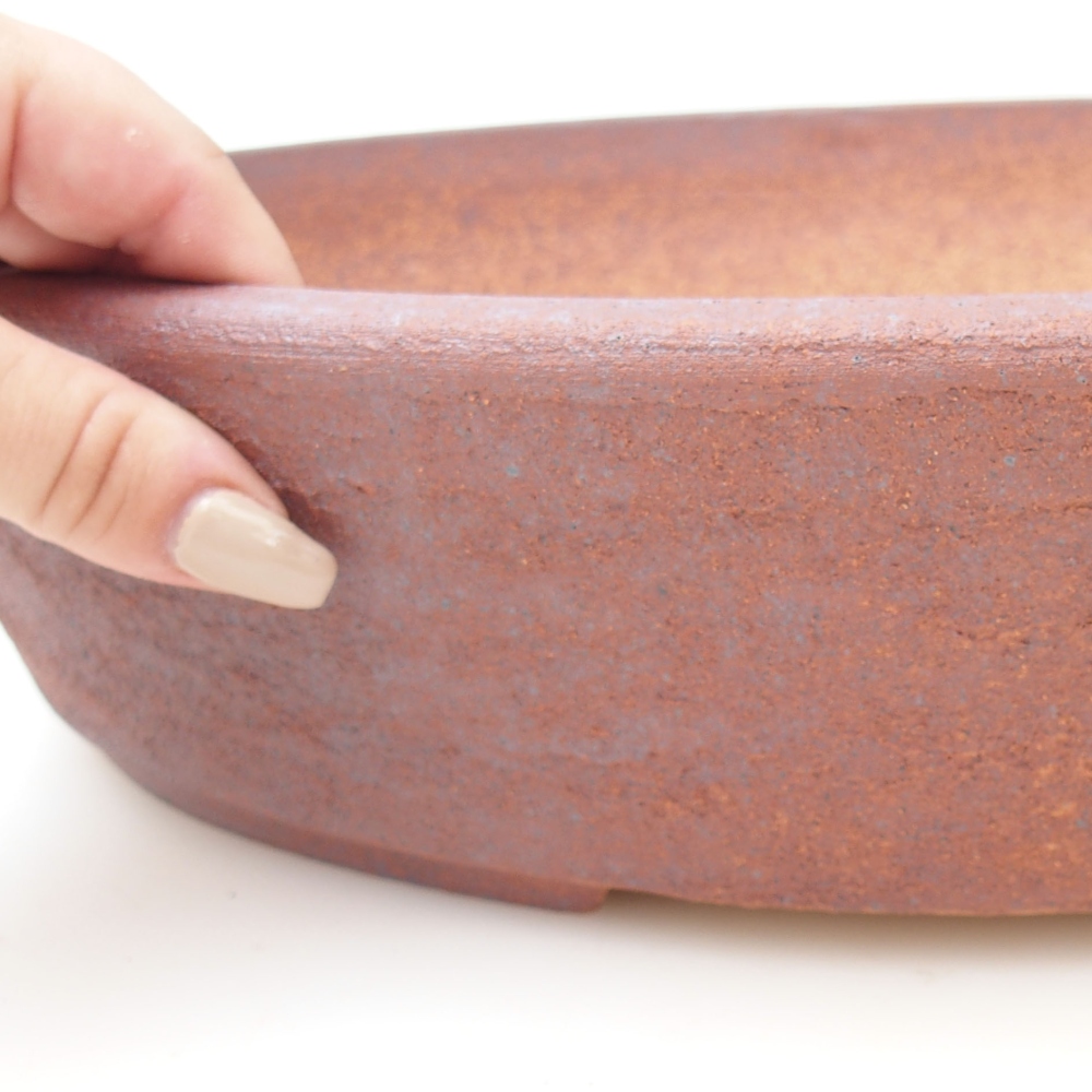 Bonsai bowl 39,5 x 32 x 8,5 cm , metal colour