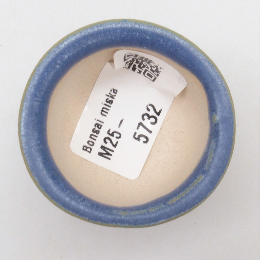 Mini bonsai bowl 4,5 x 4,5 x 3 cm, color blue
