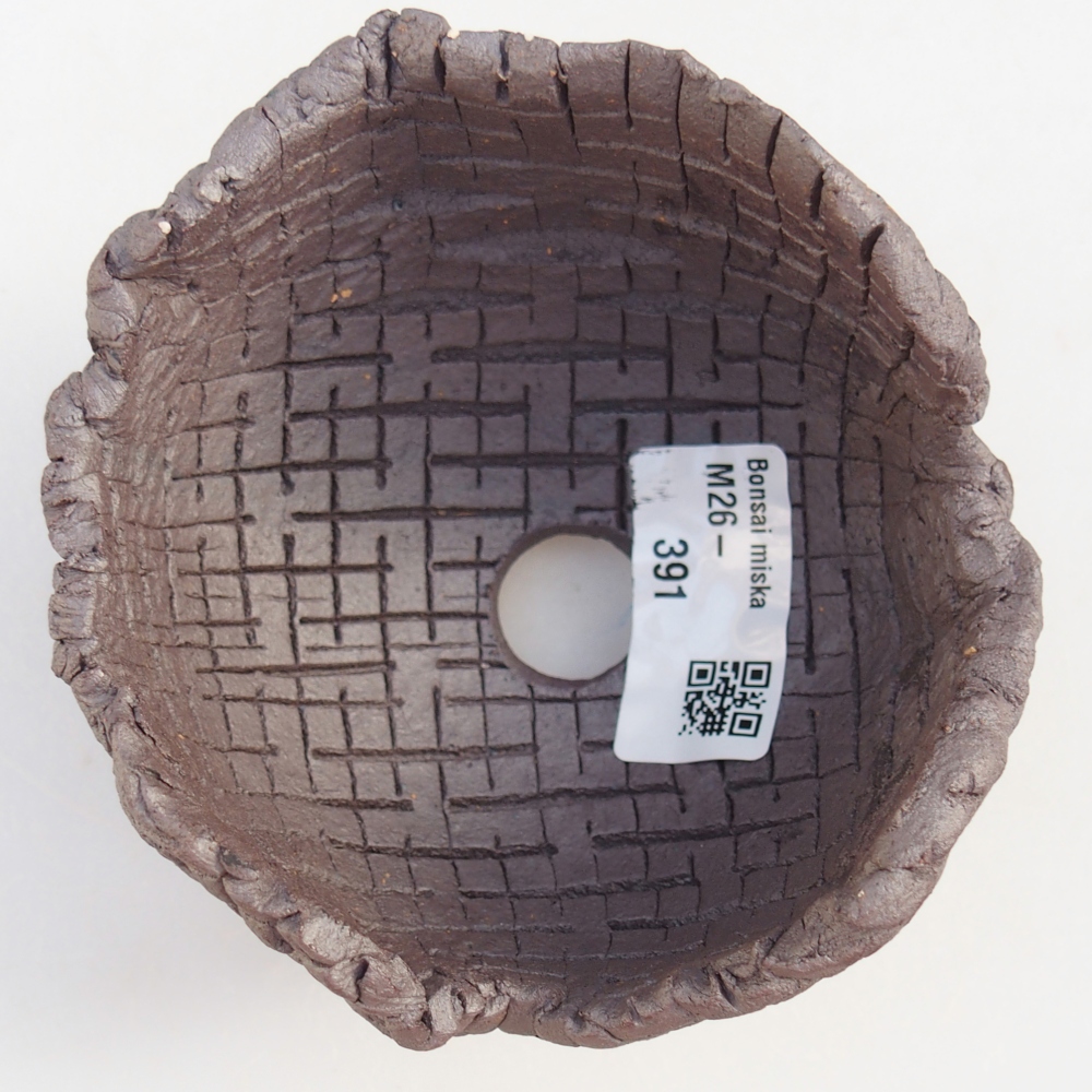 Ceramic Shell 10 x 10 x 7,5 cm , metallic colour