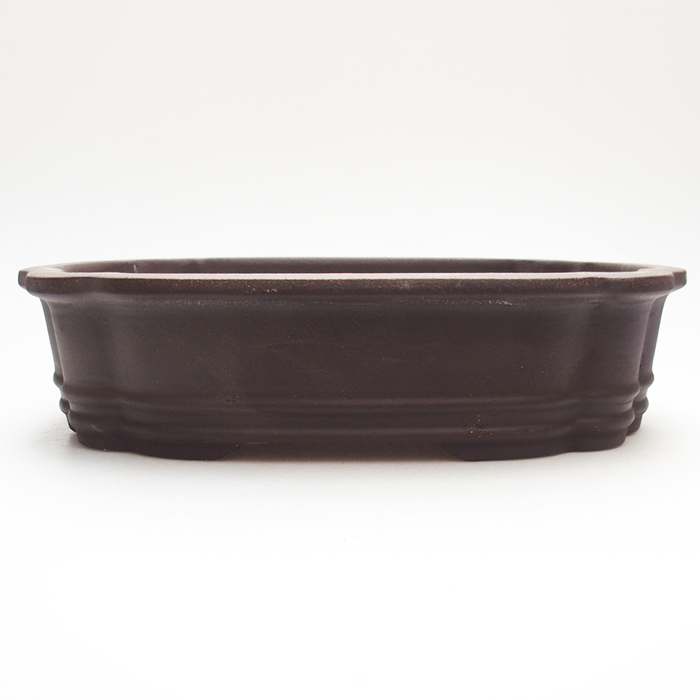 Bowl 26 x 21 x 6,5 cm brown
