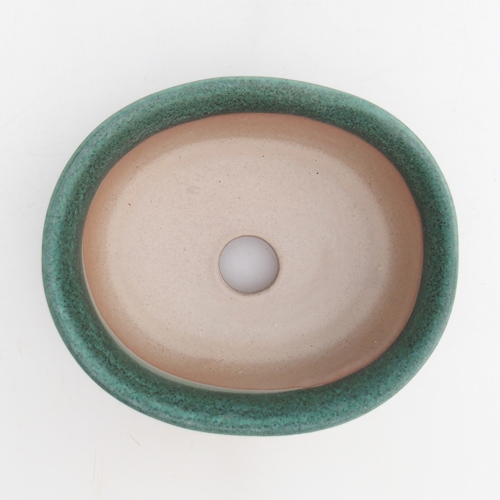 Bonsai bowl H30 - 12 x 10,5 x 5,5 cm. - green