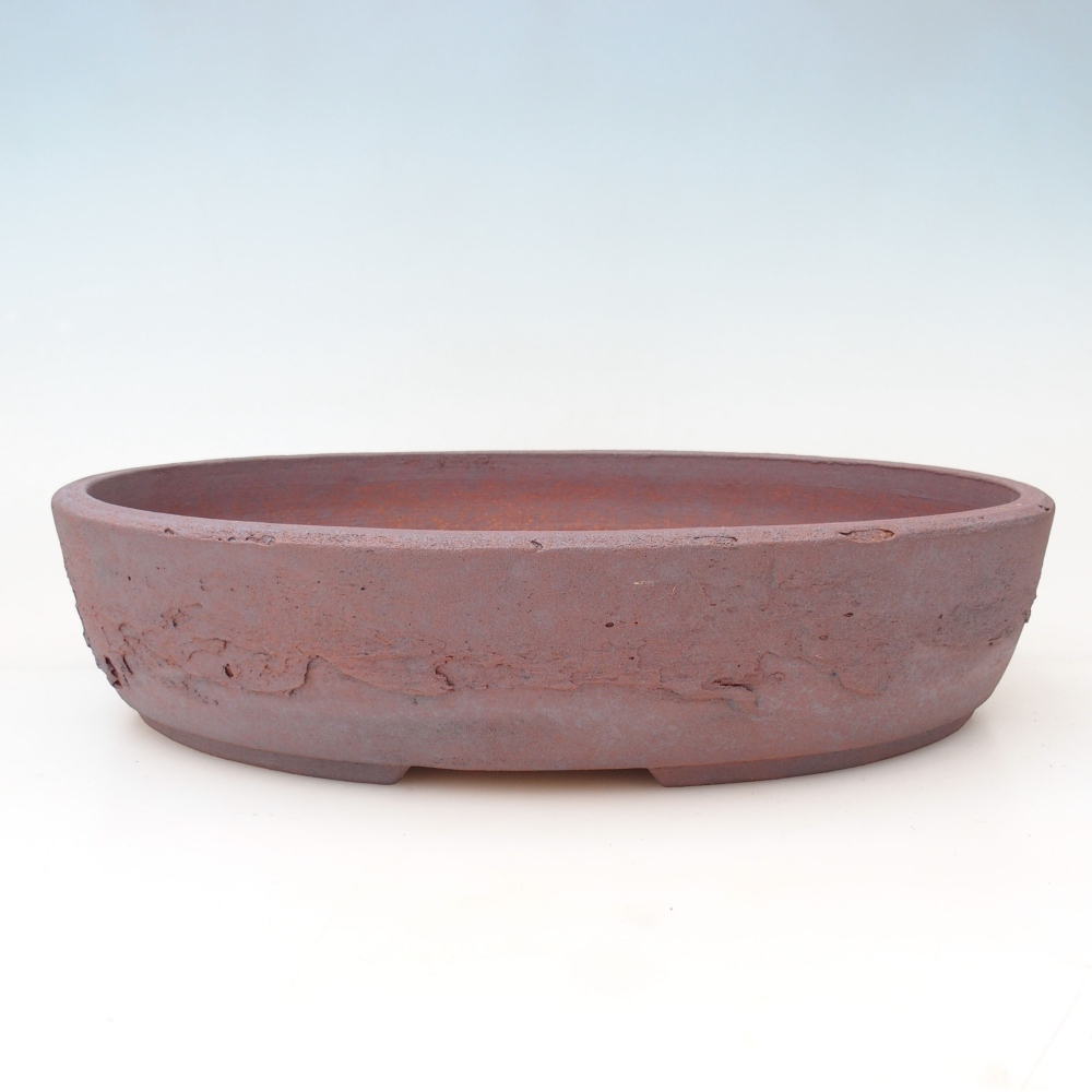 Bonsai bowl 38,5 x 30 x 8,5 cm , metal colour