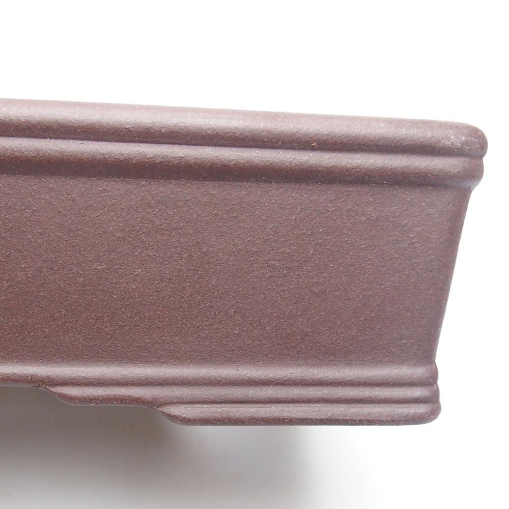 Bowl 25 x 20 x 6 cm brown