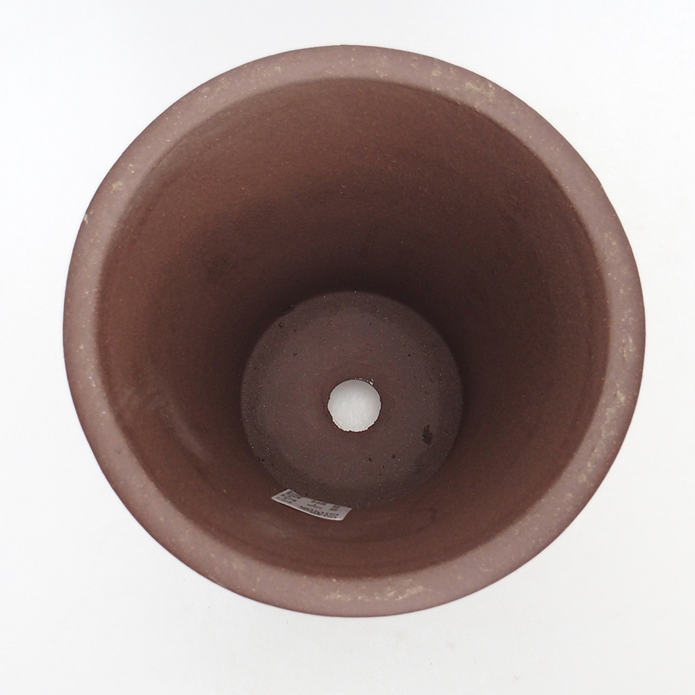 Bowl 13 x 13 x 17 cm brown