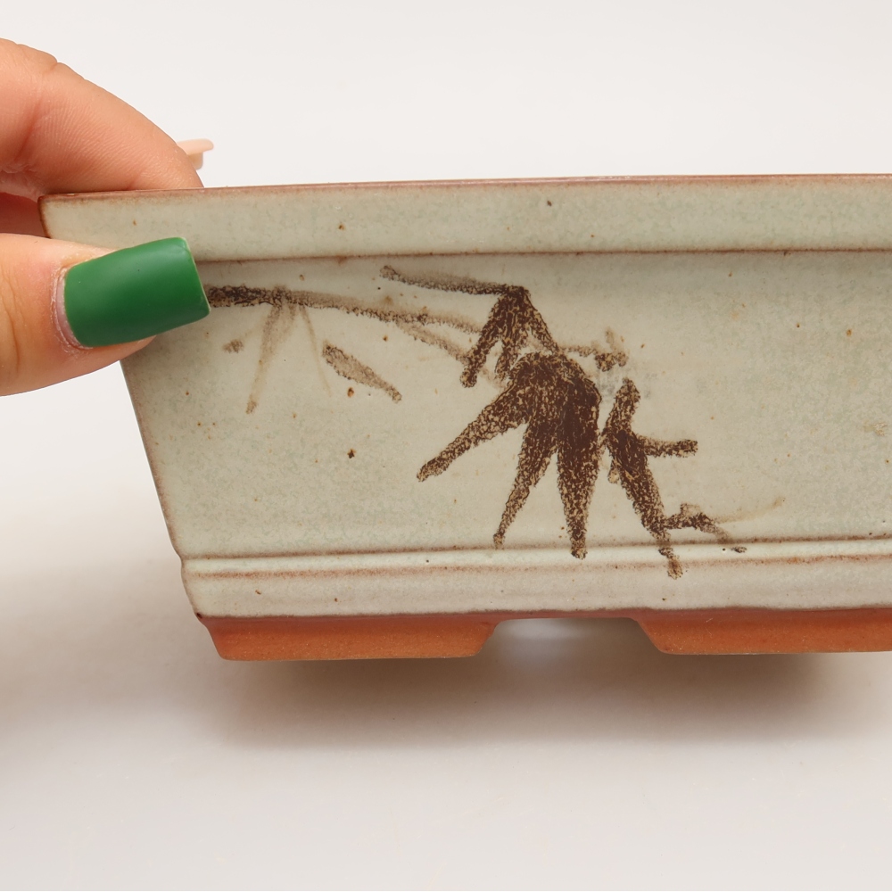 Ceramic Bowl  14.5 x 12.5 x 7 cm, beige