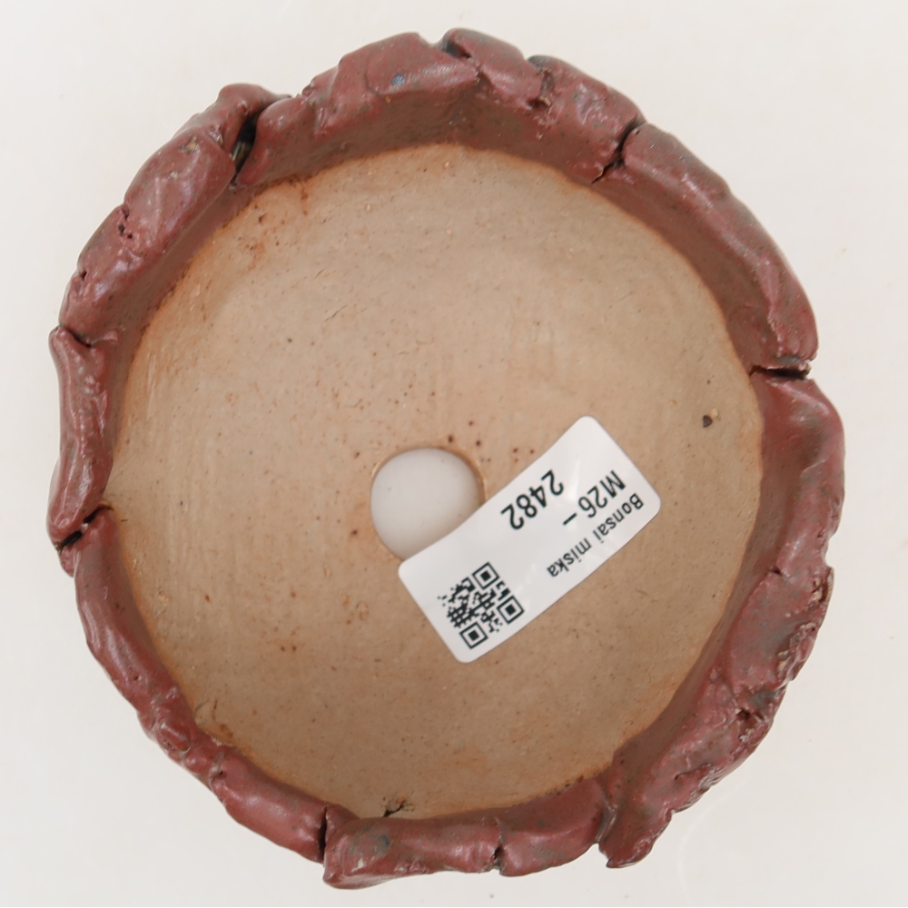 Ceramic Eggshell, 10.5 x 10.5 x 6 cm, pink