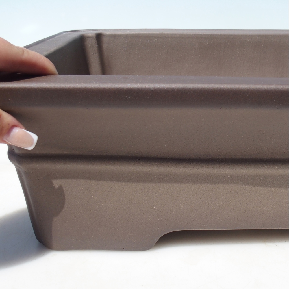 Bowl 51,5 x 37 x 13,5 cm brown - PERSONAL COLLECTION OR PALLET TRANSPORT ONLY